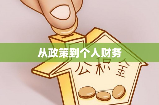 扶风从政策到个人财务