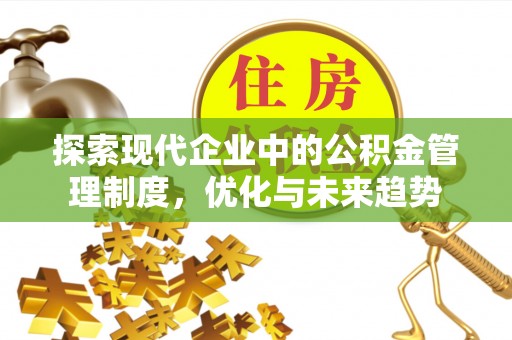 扶风探索现代企业中的公积金管理制度，优化与未来趋势