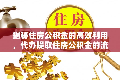 扶风揭秘住房公积金的高效利用，代办提取住房公积金的流程与技巧