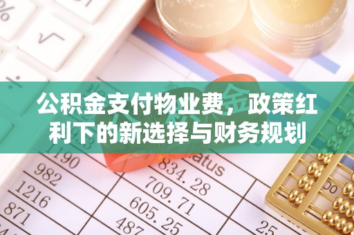 扶风公积金支付物业费，政策红利下的新选择与财务规划