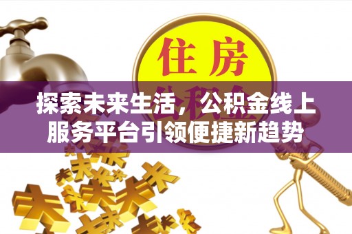 扶风探索未来生活，公积金线上服务平台引领便捷新趋势