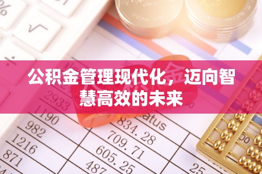 扶风公积金管理现代化，迈向智慧高效的未来