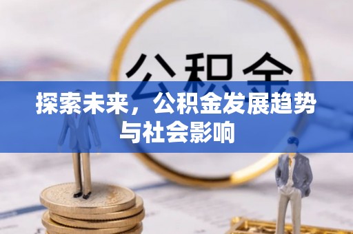 扶风探索未来，公积金发展趋势与社会影响