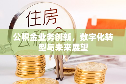 扶风公积金业务创新，数字化转型与未来展望