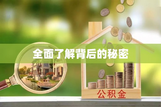 扶风全面了解背后的秘密