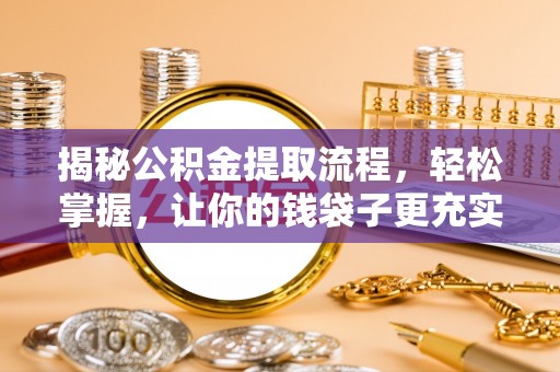 扶风揭秘公积金提取流程，轻松掌握，让你的钱袋子更充实