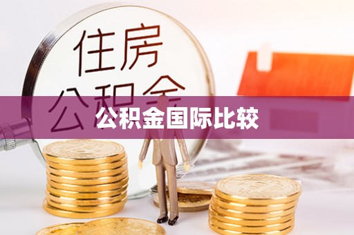 扶风公积金国际比较