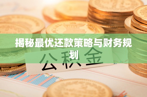 扶风揭秘最优还款策略与财务规划