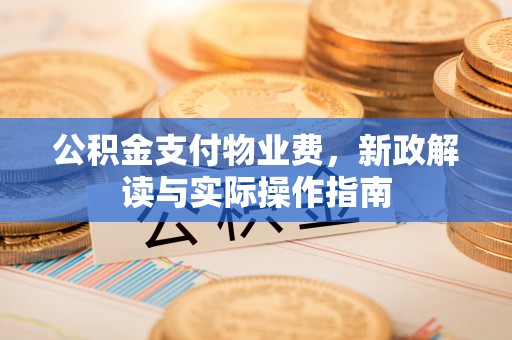 扶风公积金支付物业费，新政解读与实际操作指南