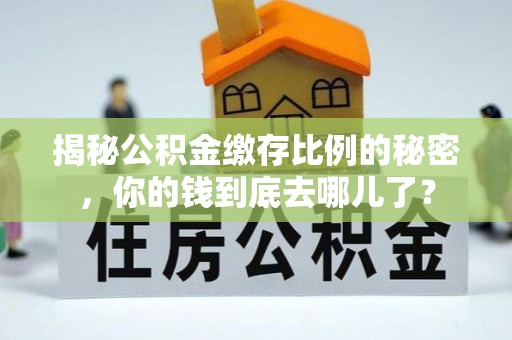 扶风揭秘公积金缴存比例的秘密，你的钱到底去哪儿了？