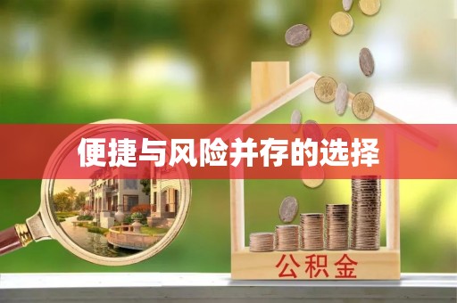 扶风便捷与风险并存的选择