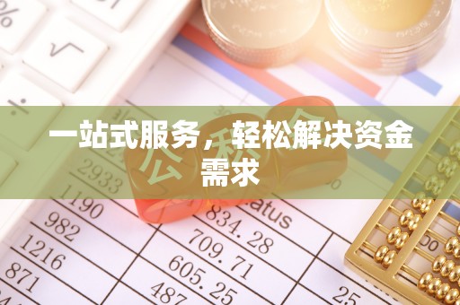 扶风一站式服务，轻松解决资金需求